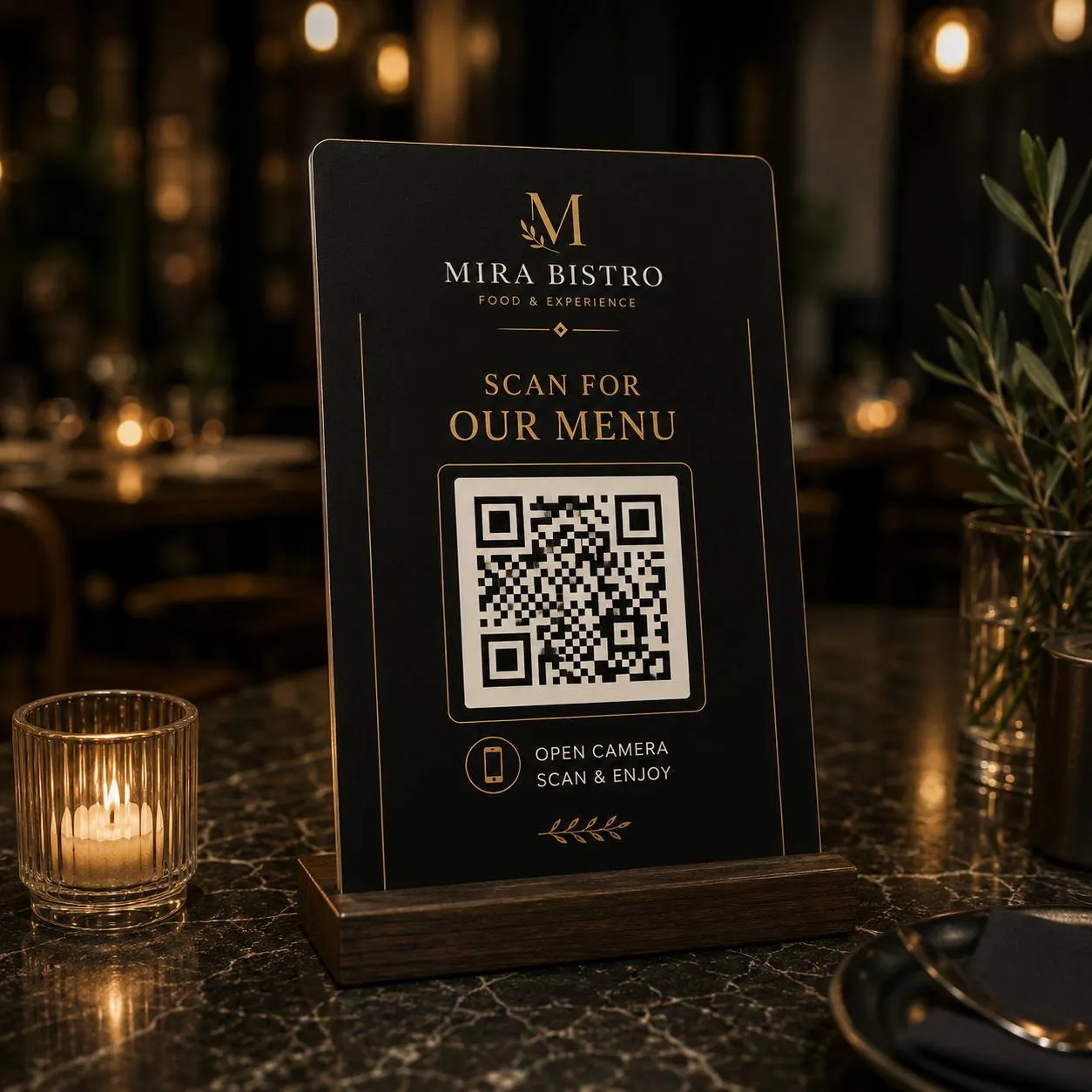 Mira Bistro Digital Restaurant System | Bravix Creative ekran görüntüsü 2